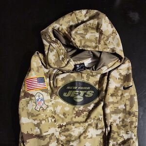 NFL New York Jets Camo Hoodie